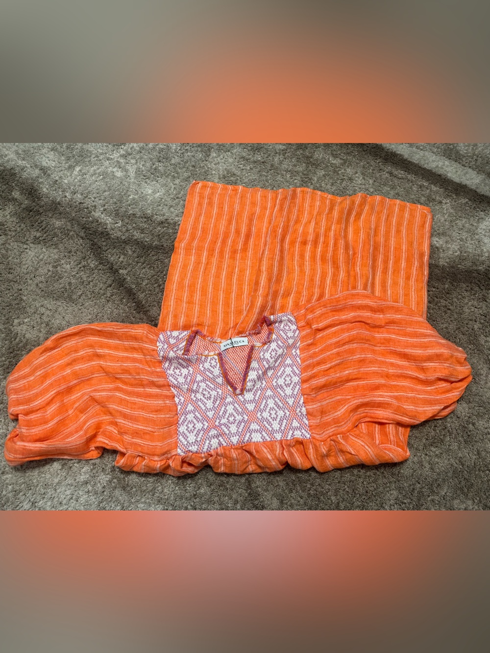 Ninaleuca Adelina Orange dress - Picture 5 of 5